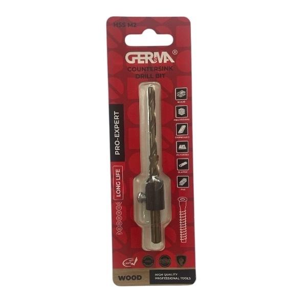Сверло для конфирмата GERMA HSS M2
