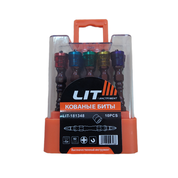 Насадка двусторонняя 65мм Ph2xPh2 10WT с магнитом (10шт.)